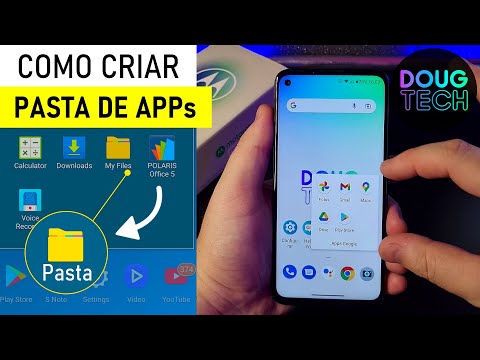 Como Criar PASTA de Aplicativos no Motorola