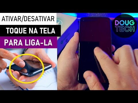 Como LIGAR a TELA com o TOQUE no Motorola