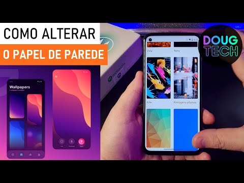 Como alterar o PAPEL de PAREDE no Motorola