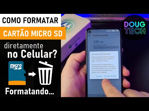 Como FORMATAR o CARTÃO SD no Motorola