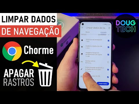 Como apagar os DADOS do NAVEGADOR no Motorola Como apagar os DADOS do NAVEGADOR no Motorola