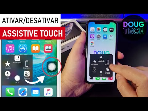 Como Ativar/Desativar o BOTÃO VIRTUAL no iPhone (ASSISTIVE TOUCH)