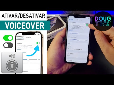 Como Ativar/Desativar o VOICE OVER no iPhone