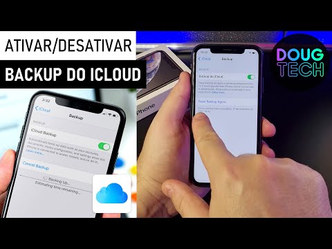Como Ativar/Desativar o BACKUP do ICLOUD no iPhone