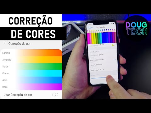 Como Alterar as CORES da TELA no iPhone (Para Daltônicos) Como Alterar as CORES da TELA no iPhone (Para Daltônicos)