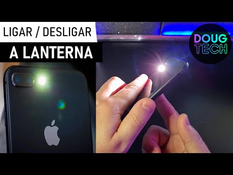 Como Ligar/Desligar a LANTERNA do iPhone Como Ligar/Desligar a LANTERNA do iPhone