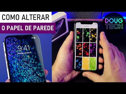 Como alterar o PAPEL de PAREDE no iPhone