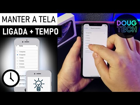 Como Manter a TELA LIGADA por mais TEMPO no iPhone Como Manter a TELA LIGADA por mais TEMPO no iPhone