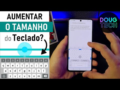 Como ajustar o TAMANHO das LETRAS no Samsung