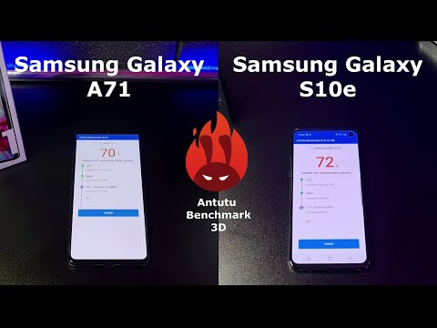 Samsung Galaxy A71 vs Galaxy S10 – DUELO ANTUTU BENCHMARK 🚀