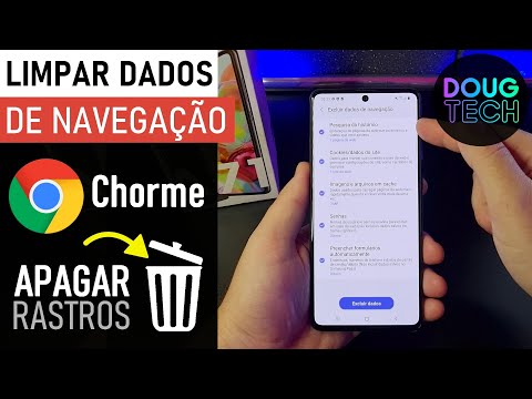 Como apagar os DADOS do NAVEGADOR no Samsung