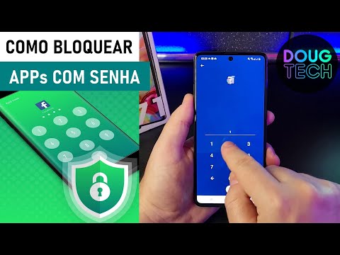 Como Colocar SENHA em APLICATIVOS no Samsung