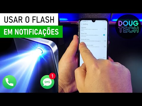 Como Piscar a LANTERNA em NOTIFICAÇÕES no LG