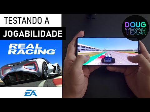 Jogando o Real Racing 3 no Samsung Galaxy A71