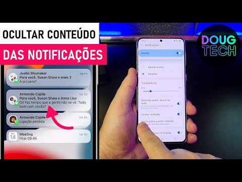 Como OCULTAR o CONTEÚDO das Notificações no Samsung Como OCULTAR o CONTEÚDO das Notificações no Samsung