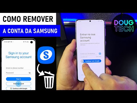 Como Remover/Adicionar a CONTA da SAMSUNG