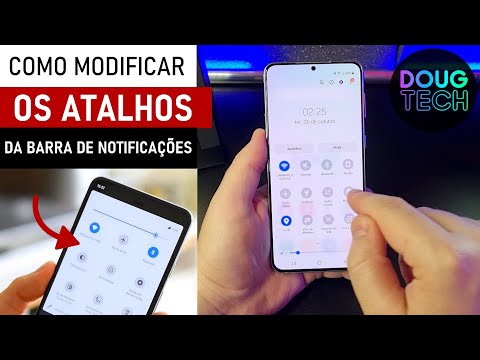 Como MODIFICAR os ATALHOS da Barra de Notificações no Samsung