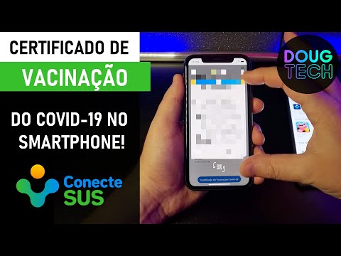 Certificado de Vacinação (Covid-19) no iPhone ou Android. Substitui o PAPEL! Como Fazer?