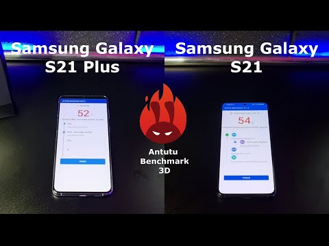 Samsung Galaxy S21 Plus vs Samsung Galaxy S21 – DUELO ANTUTU BENCHMARK 🚀