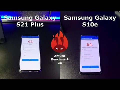 Samsung Galaxy S21 Plus vs Samsung Galaxy S10e – DUELO ANTUTU BENCHMARK 🚀