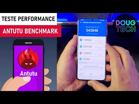 Teste ANTUTU BENCHMARK no Samsung Galaxy S21 Plus