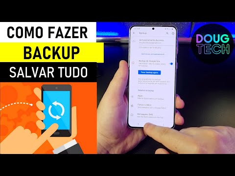 Como Ativar o BACKUP e SALVAR TUDO no Samsung