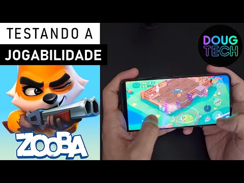 Jogando o ZOOBA no Samsung Galaxy S21