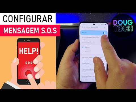 Como Configurar uma MENSAGEM S.O.S no Samsung