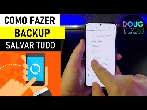 Como Ativar o BACKUP e SALVAR TUDO no Samsung