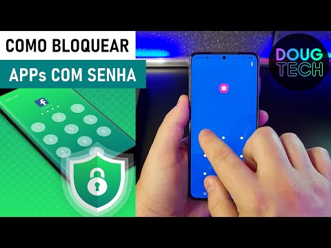 Como Colocar SENHA em APLICATIVOS no Samsung