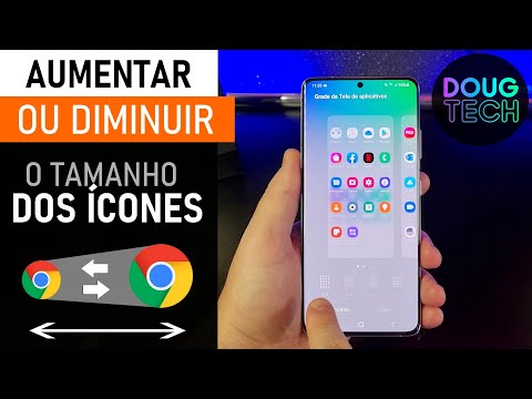 Como Aumentar/Diminuir os ÍCONES no Samsung