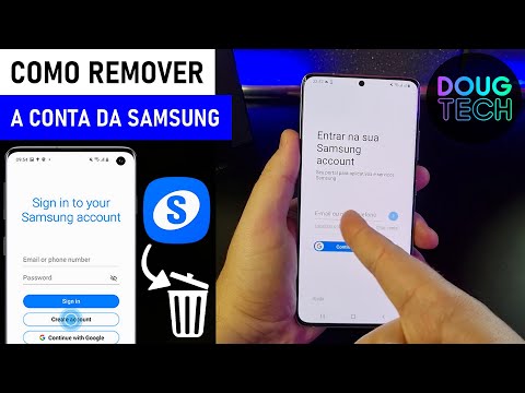 Como Remover/Adicionar a CONTA da SAMSUNG