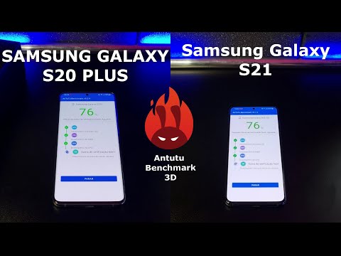 Samsung Galaxy S20 Plus vs Samsung Galaxy S21 – DUELO ANTUTU BENCHMARK 🚀