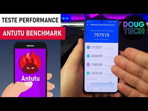 Teste ANTUTU BENCHMARK no Samsung Galaxy S22