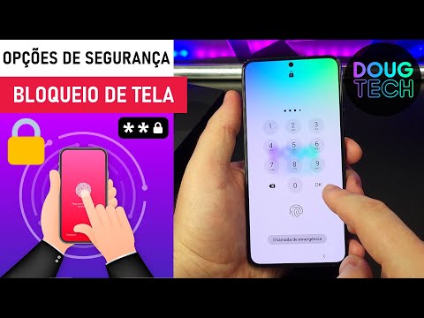 Como Colocar SENHA/BIOMETRIA na TELA do Samsung Galaxy