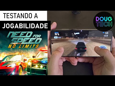 Jogando o Need For Speed No Limits no Samsung Galaxy S20 Plus