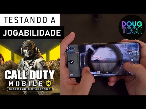 Jogando o Call of Duty no Samsung Galaxy S20 Plus