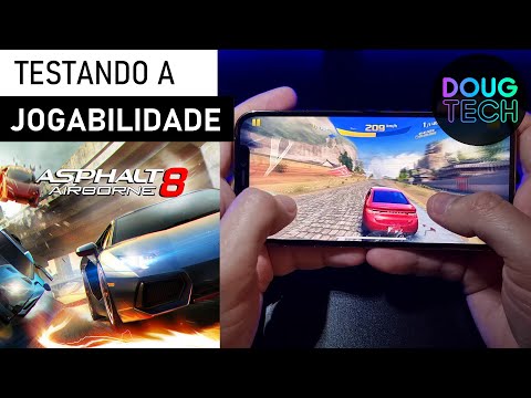 Jogando o Asphalt 8 Airborne no iPhone 12 Pro