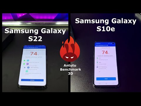 Samsung Galaxy S22 vs Samsung Galaxy S10e – DUELO ANTUTU BENCHMARK 🚀