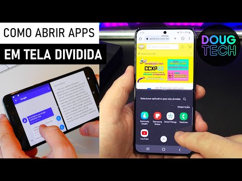 Como abrir Apps em TELA DIVIDIDA no Samsung Galaxy