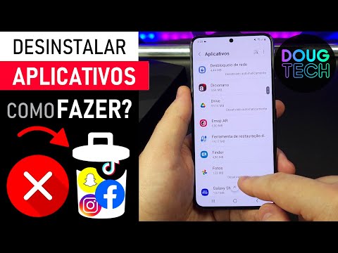 Como DESINSTALAR Aplicativos no Samsung Galaxy