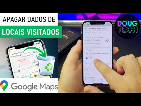 Como Apagar LOCAIS VISITADOS do Google Maps no iPhone