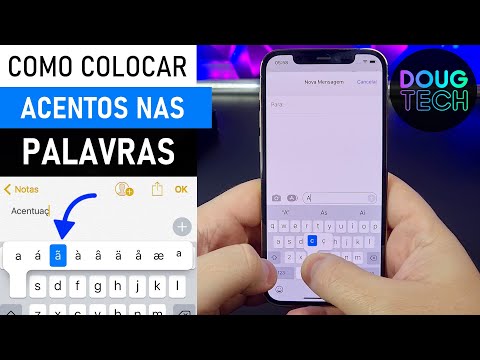 Como Colocar ACENTOS ao Digitar no iPhone