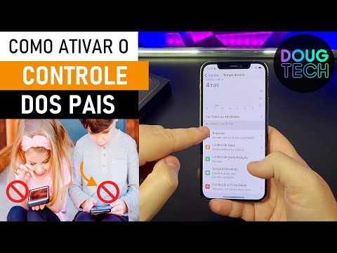 Como Ativar o CONTROLE dos PAIS e BLOQUEAR FUNÇÕES no iPhone