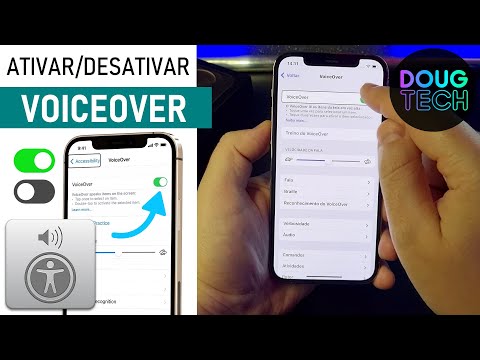 Como Ativar/Desativar o VOICE OVER no iPhone