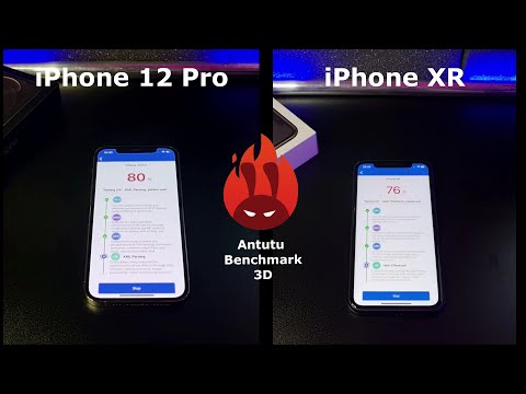 iPhone 12 Pro vs iPhone XR – DUELO ANTUTU BENCHMARK 🚀