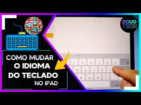 Como Alterar o IDIOMA do TECLADO no IPAD Como Alterar o IDIOMA do TECLADO no IPAD
