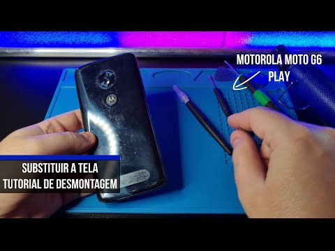 Tutorial Desmontagem Motorola Moto G6 Play (PASSO A PASSO)