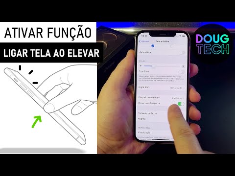 Como Ativar o LIGAR A TELA ao PEGAR o iPhone