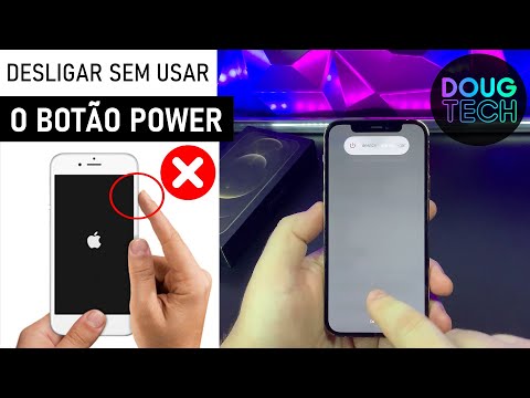 Como DESLIGAR sem usar o BOTÃO FÍSICO no iPhone